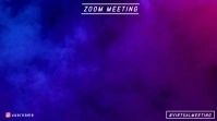 ZOOM VIRTUAL SMOKE BACKGROUND | PRESENTATION Présentation (16:9) template